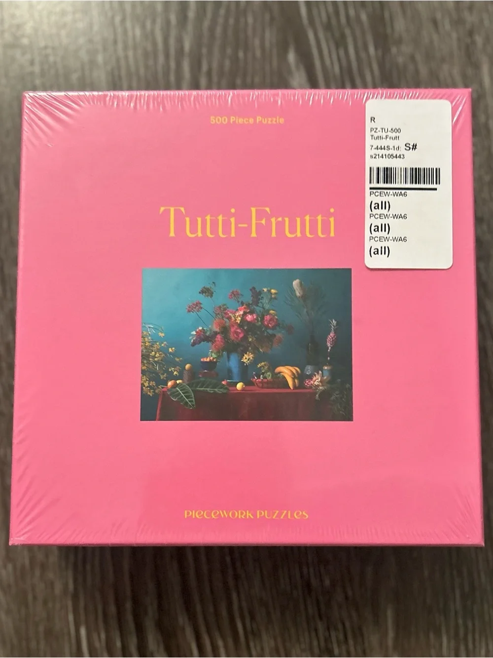 Tutti-Frutti Flower & Fruit 500-Piece Puzzle - Brand New - Picture 3 of 11